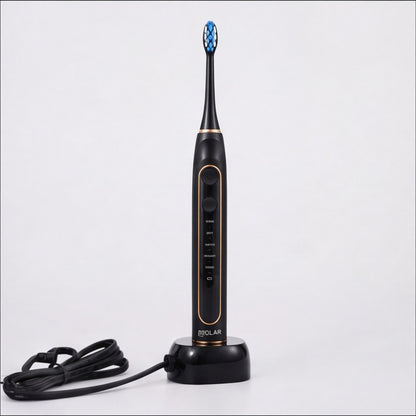 MOLAR MP101 electric toothbrush on wireless inductive charging base