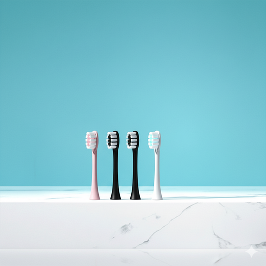 Sonic Replacement Toothbrush Heads Dupont Tynex Nylon Bristles