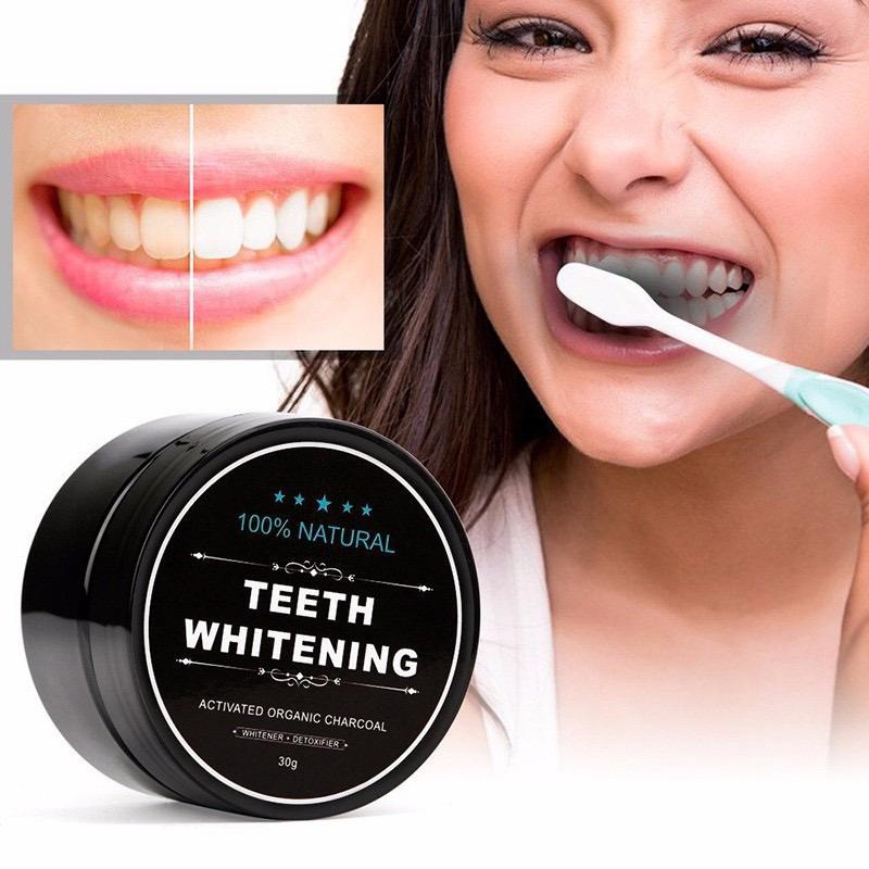 100% Nature Activated Charcoal Teeth Whitening Powder