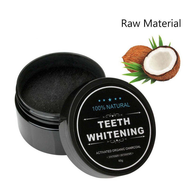 100% Nature Activated Charcoal Teeth Whitening Powder