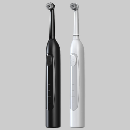 Electric Toothbrush Bristle Rotating Swinging Design with Wireless charging Dock