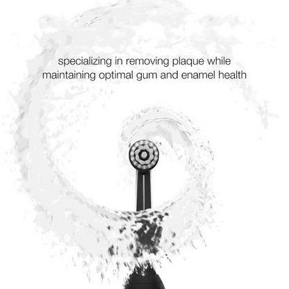 Electric Toothbrush Bristle Rotating Swinging Design with Wireless charging Dock