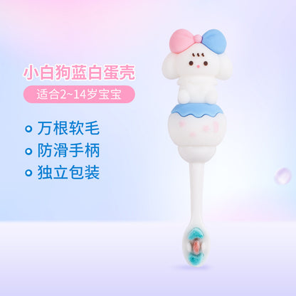 Unicorn-Cute 3D Cartoon Animal Toothbrush for Kids - Extra Soft Bristles - Gentle Oral Care for Toddlers Aged 1-7 image 5